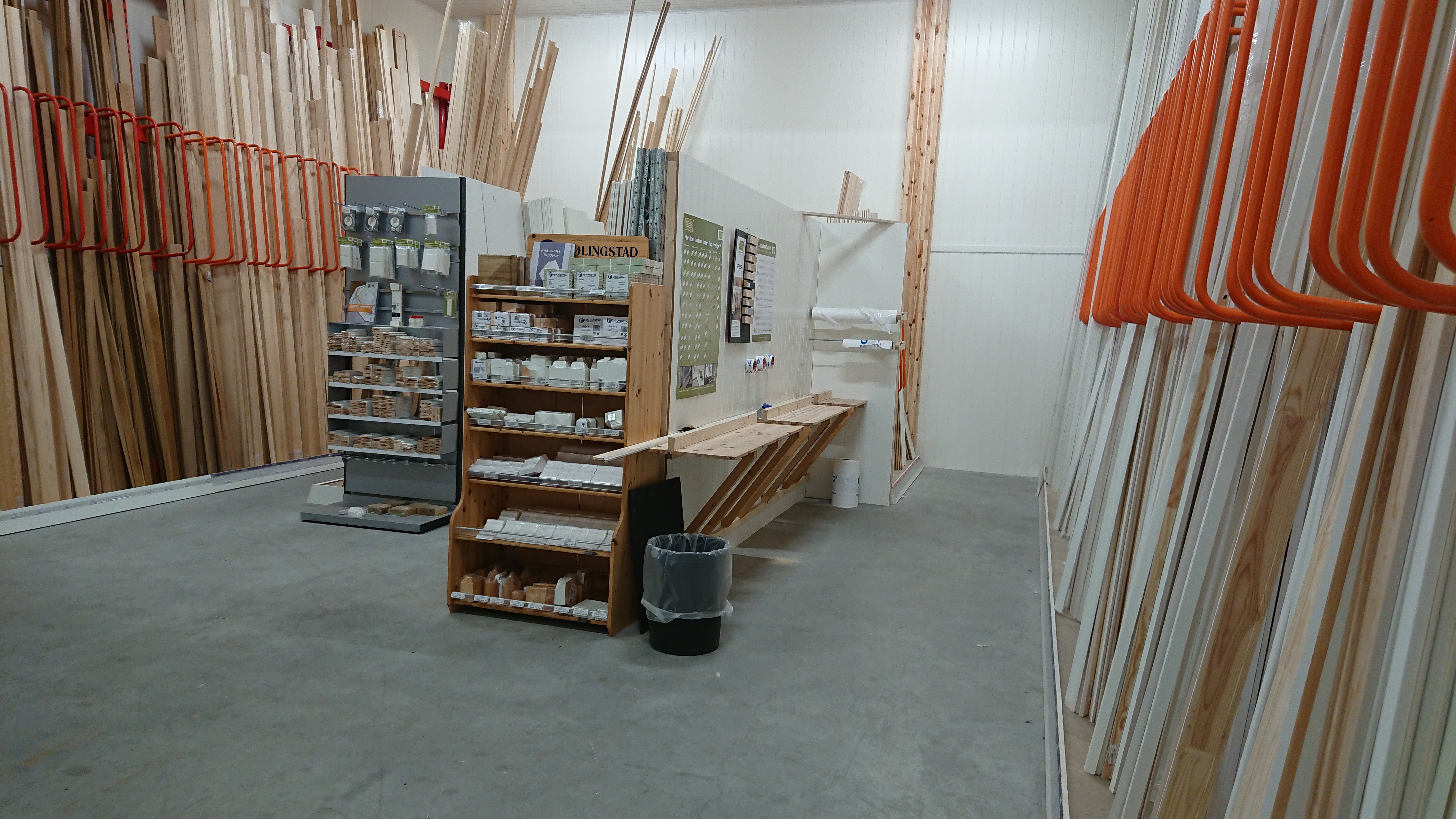 Varmt listverksrom — oversikt